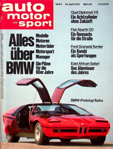 Deckblatt Auto Motor und Sport (09/1976)